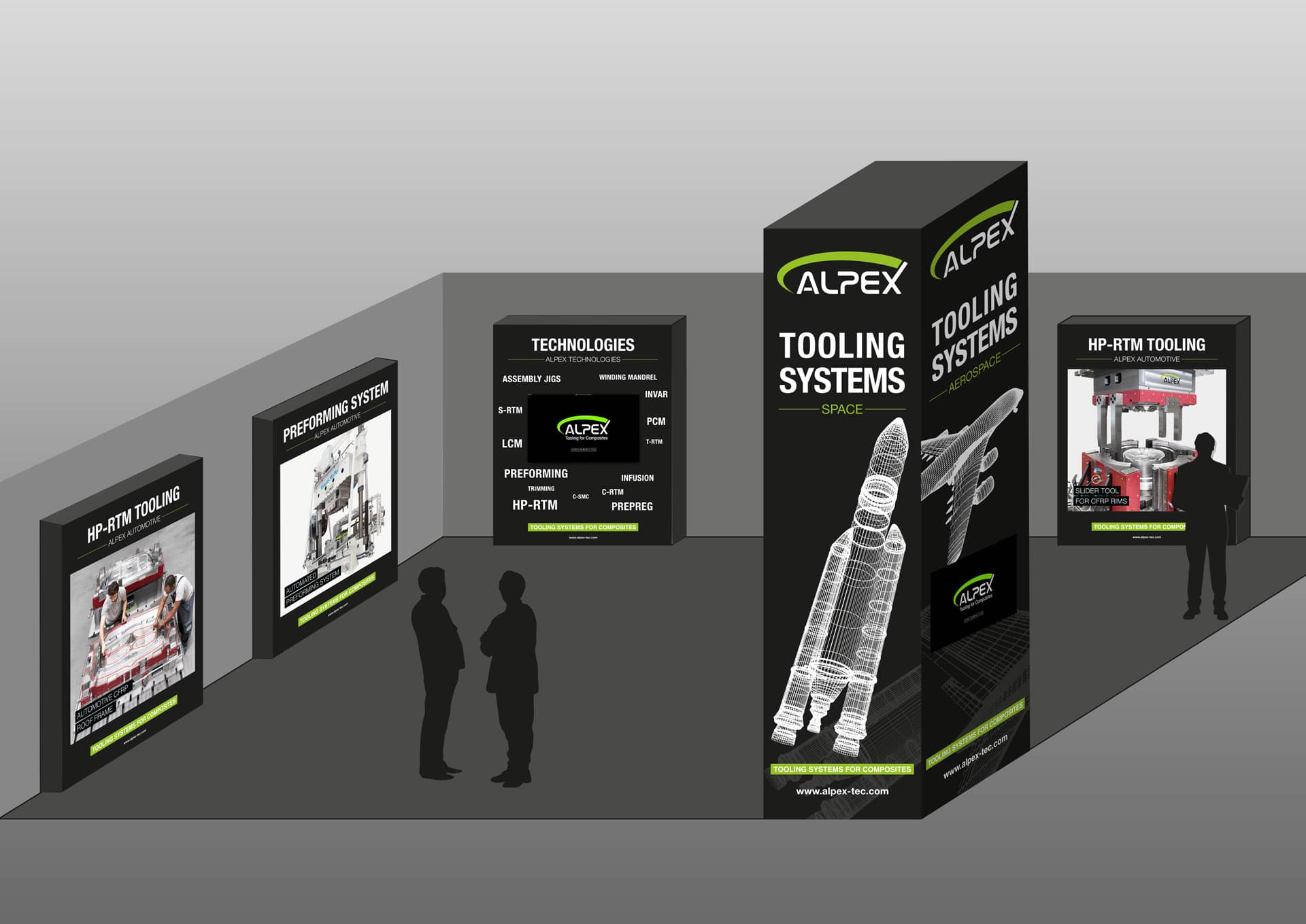 385-Referenzen-Alpex-Messestand